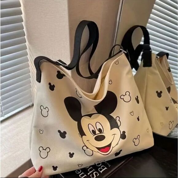 Mickey Mouse Canvas Shoulder Crossbody Bag - Picture 2 of 5